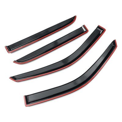 Qualität  Durable Auto Weather Shields Ventshade Rain Guard Wind Deflector Sun Shade Car Window Shade For Dodge Ram 1500 2009-2018 Car Styling usine